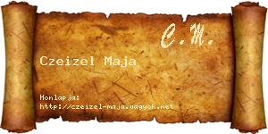 Czeizel Maja névjegykártya